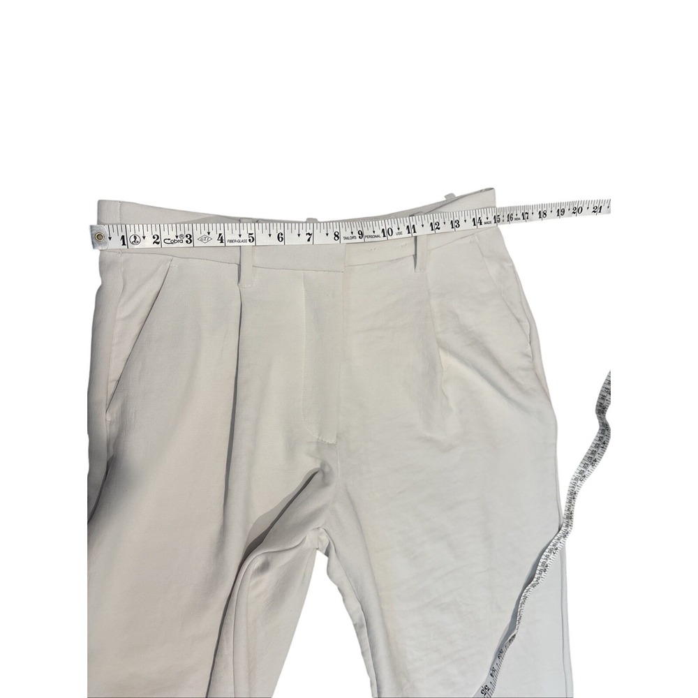 Abercrombie & Fitch Elevated Basic L Wide Leg Pleated Dress Trousers Boho Indie - Picture 6 of 6